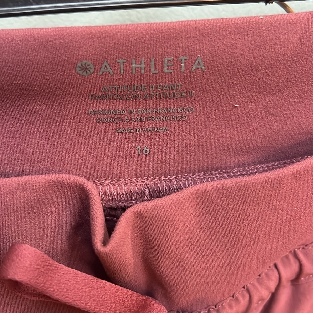 Women’s Athleta Attitude Pants - Picture 2 of 3